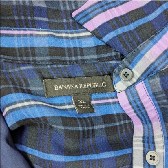 Spring into this Ruffled Shirt Dress | Size XL | Banana Republic Dress - Picture 6 of 6